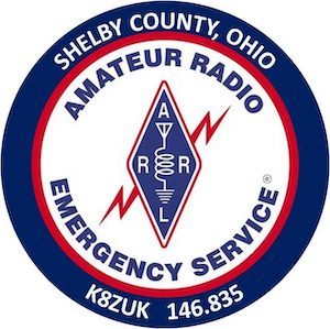 Shelby County Ameteur Radio Emergency Services Logo